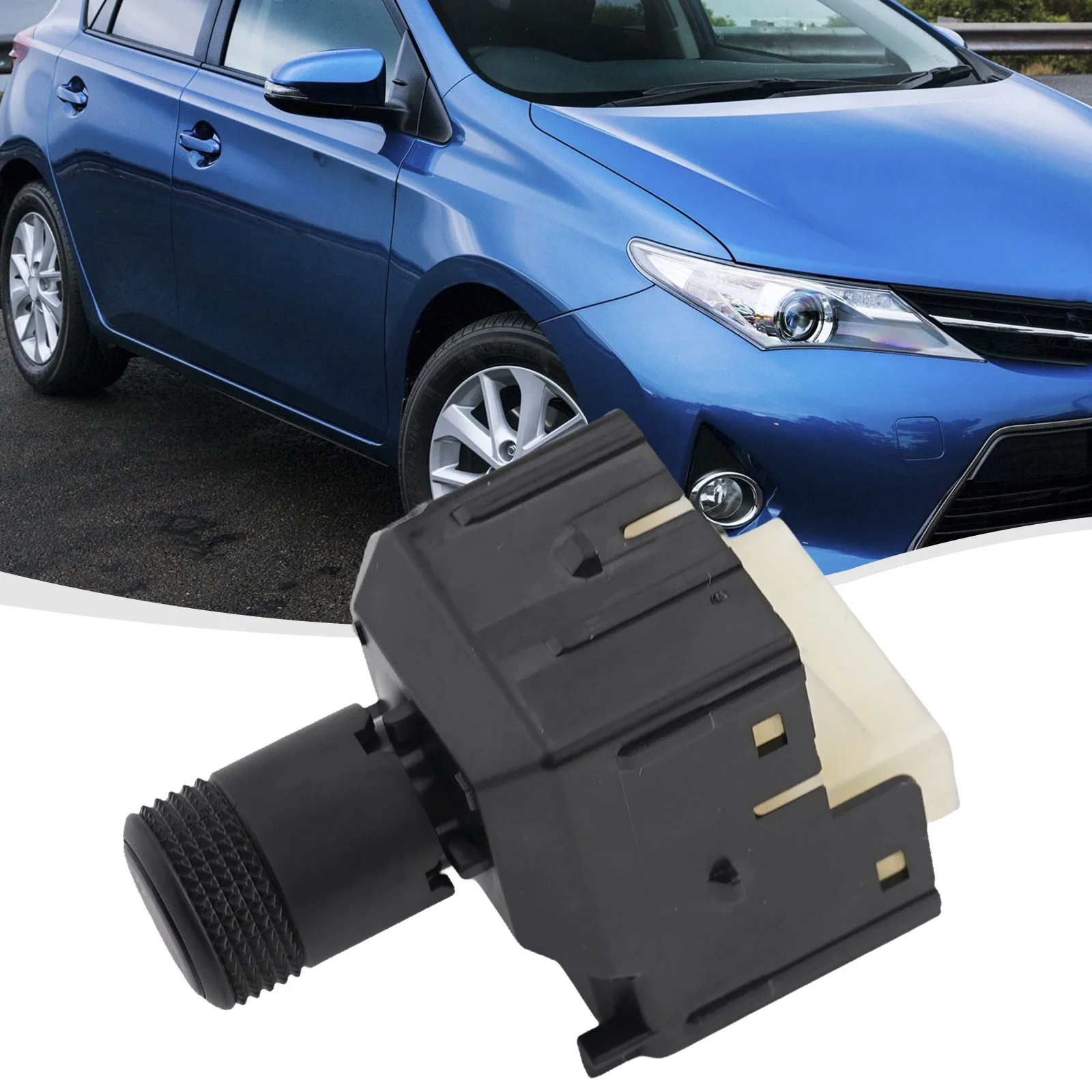 /Driver /Side /Rearview Mirror Control Switch For Toyota For Hilux For Revo 2016-2020 OEM 84872-47030 183744 Black ABS Replaceme