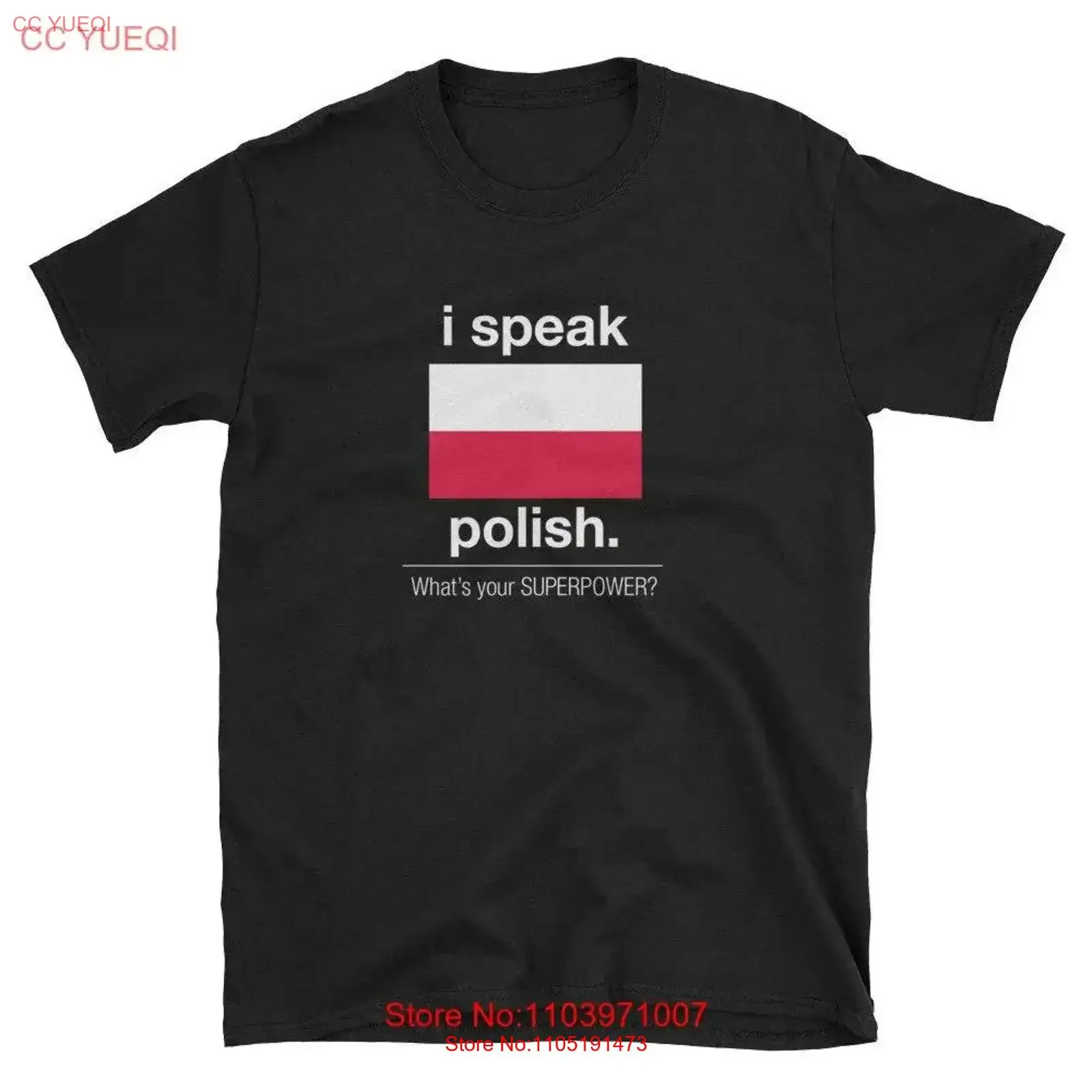 I Speak Polish What's Your Superpower T Shirt vintage Washed Comfortable Top For Everyday Wear Breathable streetwear Versatile
