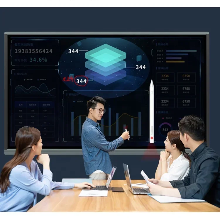 Smart Interactive Panel Laserpointer Digitales Whiteboard PPT Demo Präsentation Infrarot Smart Pen