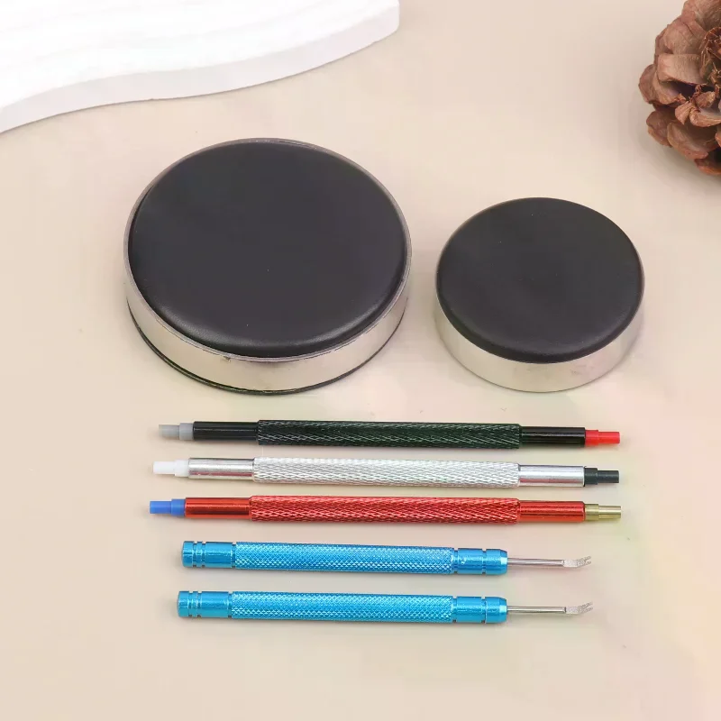 1Set Watch Needles Picker Lifter Fitting Hands Remover Presser For Watchmaker Steel Watch Dial Pointer Remover Watch Repair Tool