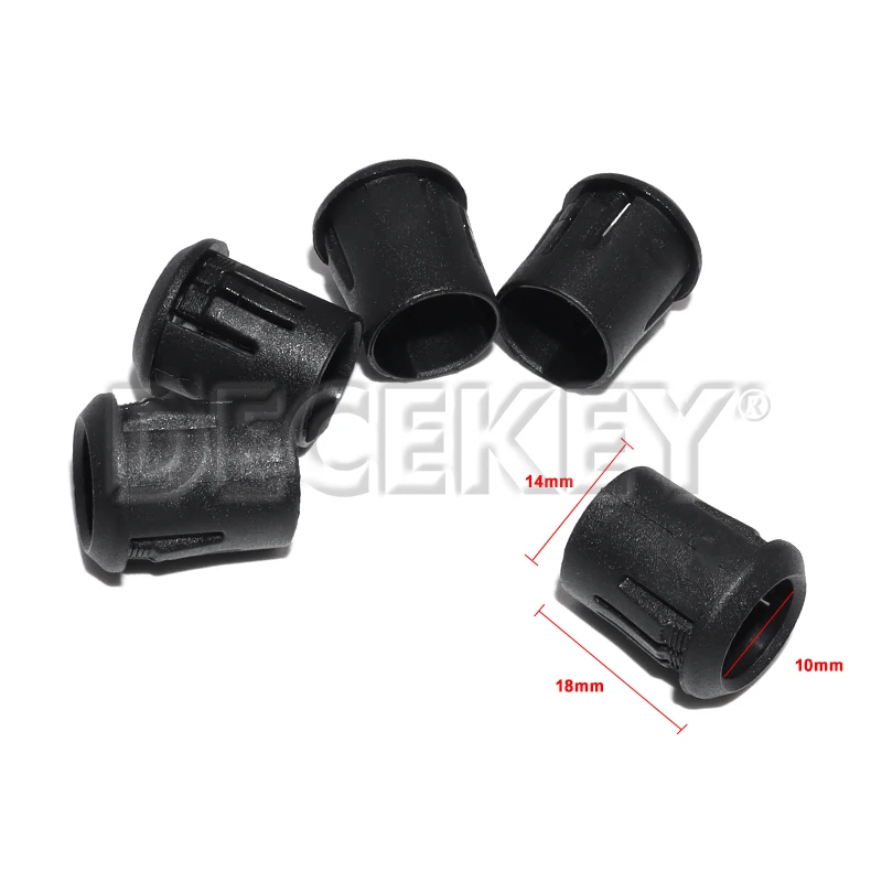 3mm 5mm 8mm 10mm Black Plastic Lamp LED Diode Holder Black Clip Bezel Socket Mount Useful LED Diode Holder Black Clip