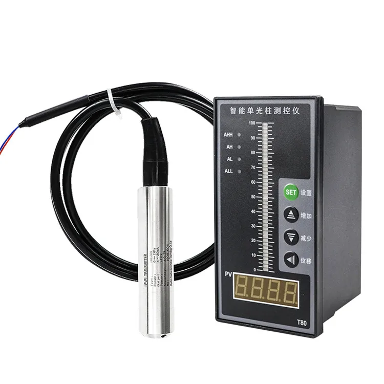 wireless water tank level sensor 4-20ma level measurement instruments modbus automatic self level transmitter