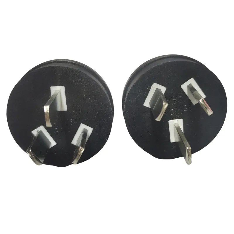 أسود الاتحاد الأفريقي إلى IEC320 C13 قابس مهايئ الطاقة الصين أستراليا نيوزيلندا ذكر إلى C13 أنثى PDU/UPS قابس طاقة تحويل المقبس 10A