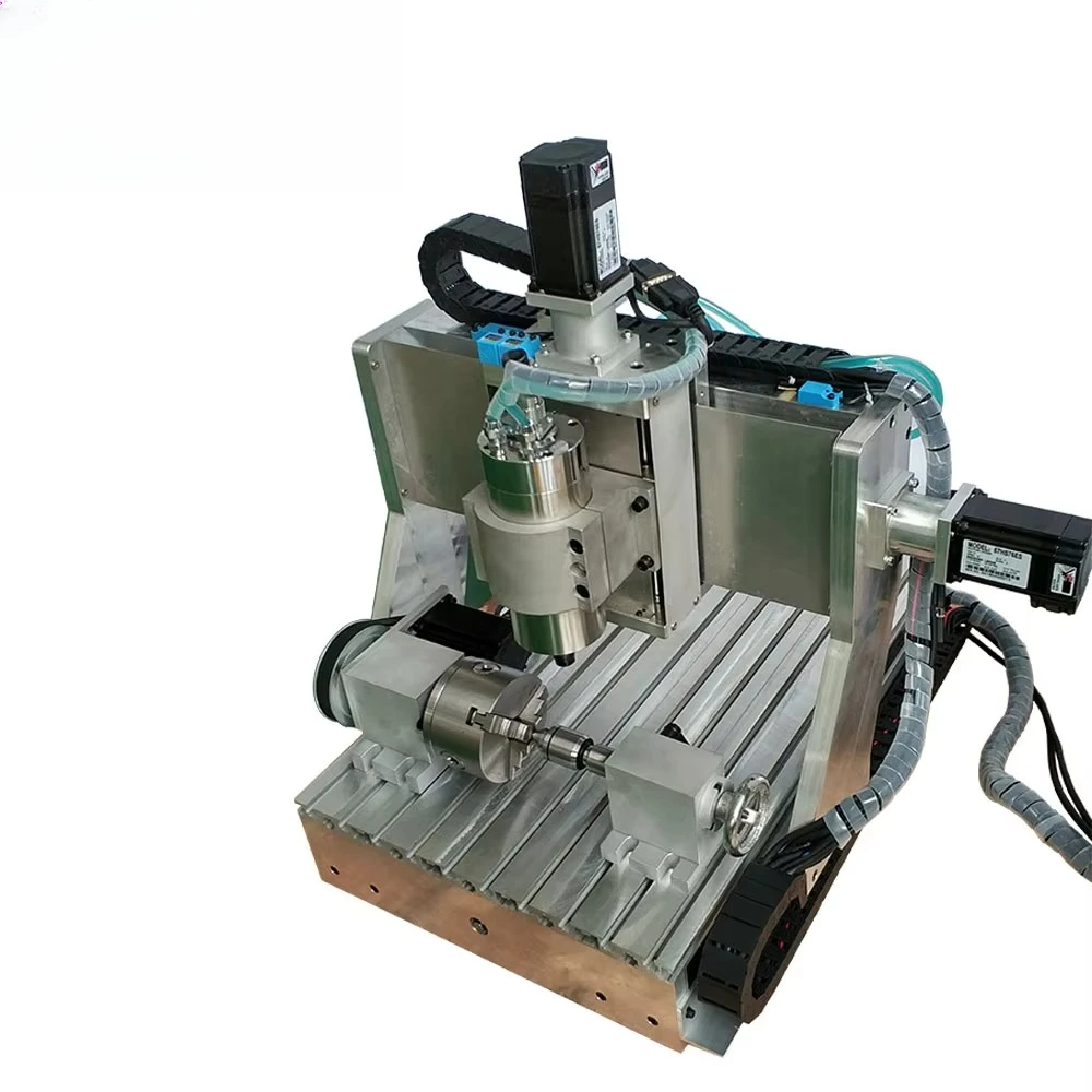 CNC3040 Frame Kit | 3/4 Axis Wood/Metal Engraver (Water-Cooled, with Rotary Axis)