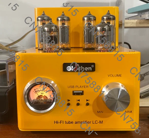 Rated output power: 12W+12W, output impedance: 4-8Ω，For 6P1 push-pull amplifier, a pure tube amplifier