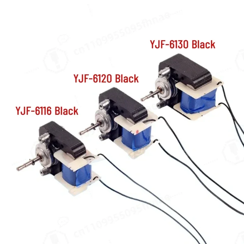 1PCS YJF-6116 6120 6130 Shaded-pole Motor AC220V 50HZ Cross Flow Fan Single-phase Superconducting Motor for Bathroom Heaters