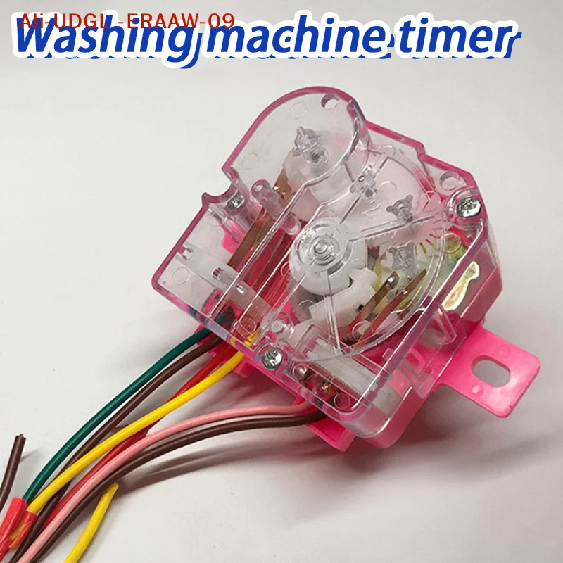 3 Wire 180Degree Washing Machine Timer Washing Machine Timer Switch Wash Timer Semi-automatic Double-cylinder Washing Machine