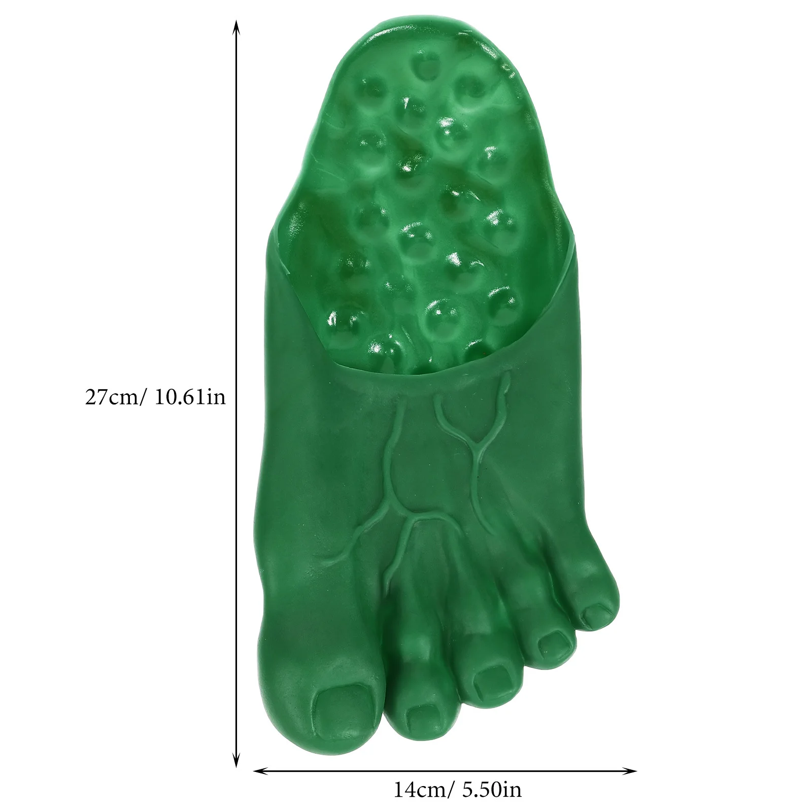 الأخضر هالوين أقدام عملاقة النعال تأثيري حلي لوازم الحفلات الدعائم تجهيزات حفلة الهالوين النعال أقدام عملاقة #6