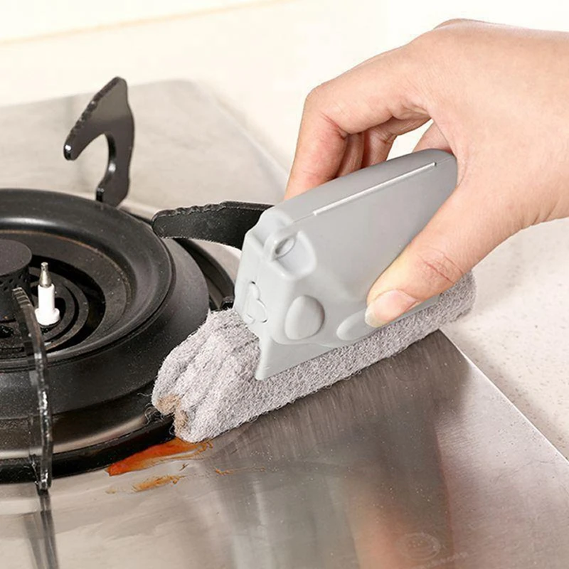 Outil de remplacement de brosse de livres de rainure de porte et de fenêtre, gril, ménage