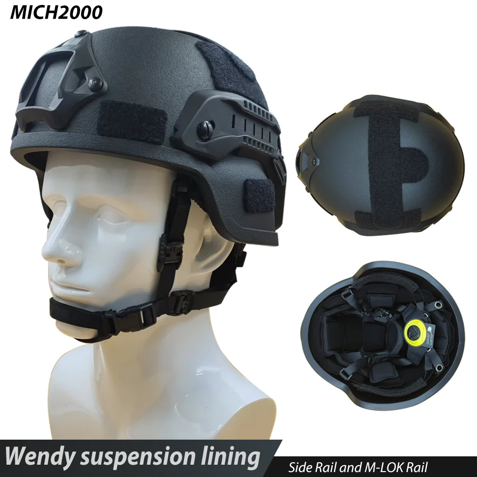 classic-tactical-helmet-mich-high-quality-fiberglass-professional-head-protection-suitable-for-field-combat-training