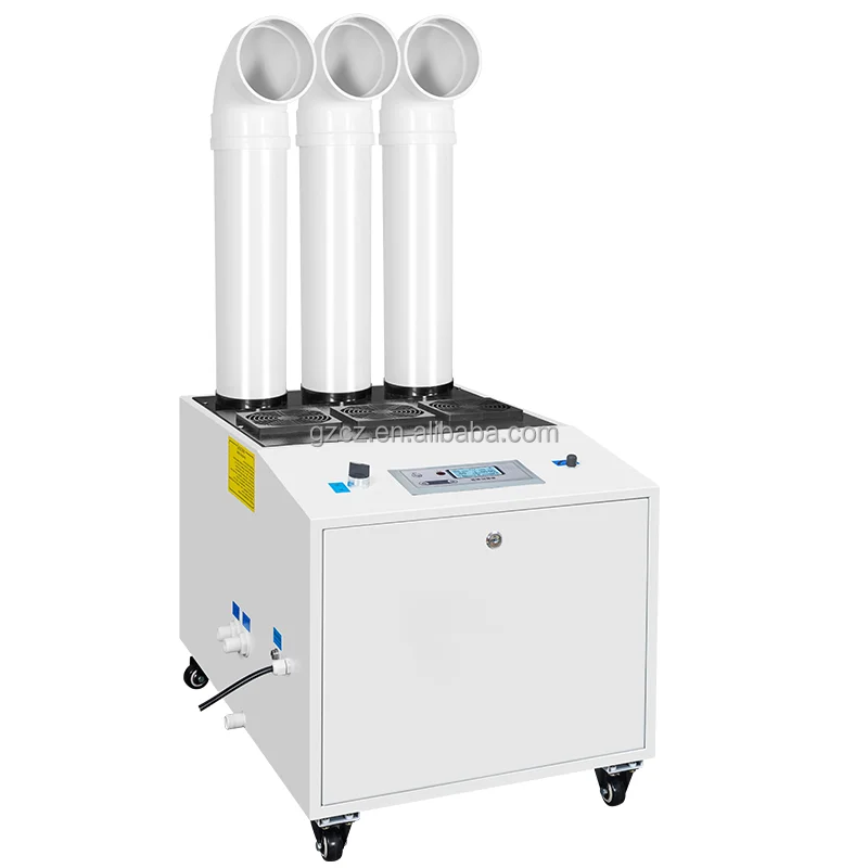 42L/H Smart Big Industrial Ultrasonic Humidifier Machine Greenhouse Plant Supermarket Cool Mist