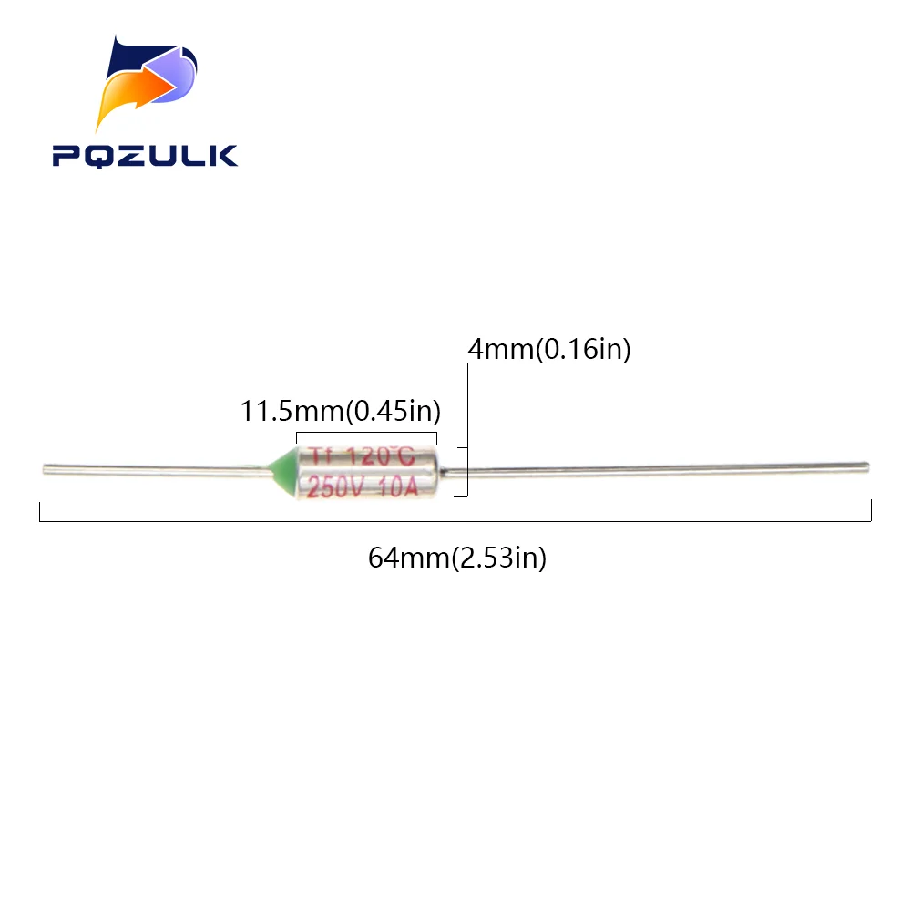 Tf Thermal fuse ry、ry、10a、15a、250v温度、73c、77c、94、99c、113c、121C、133c、142c、157c、172c、185c、192c、216c、227c、240c、280c、300c