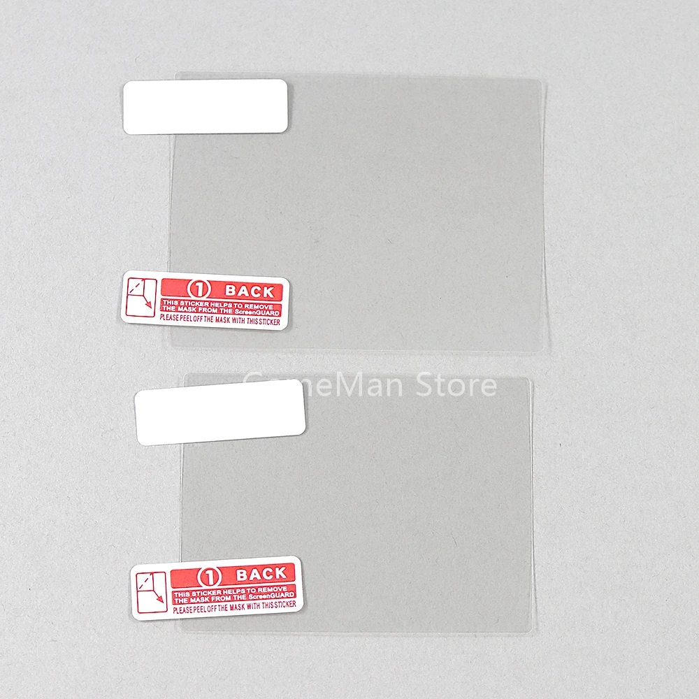 10 set per NDSL protezione schermo superiore inferiore per Nintendo DS Lite pellicola protettiva in PET morbida antigraffio trasparente