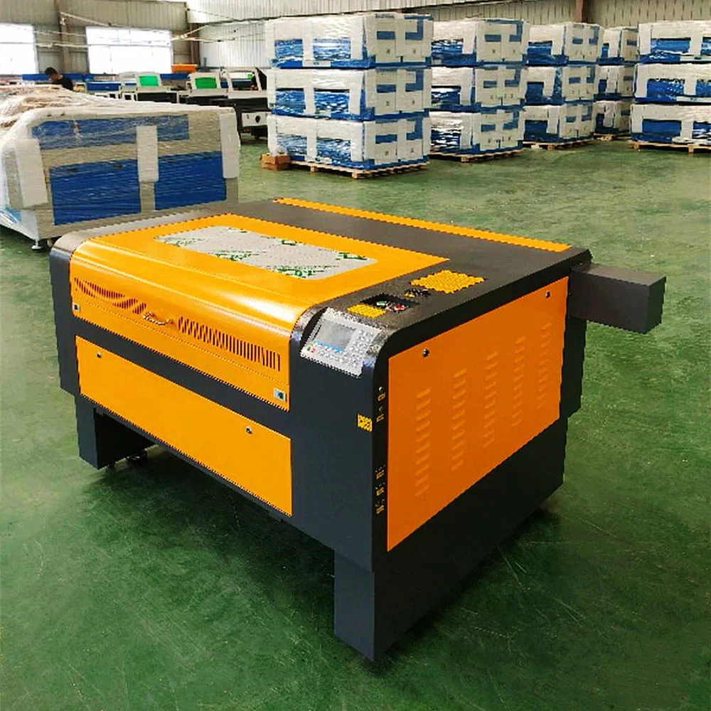 RECI-cortadora láser Ruida CNC6090, 100W, 80W, 60W, 6445, Control 6090, 600x900mm, CO2, USB, láser DSP, Ruida