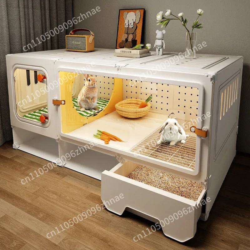 

Rabbit Cage Family Villa Extra Large Luxury Transparent View