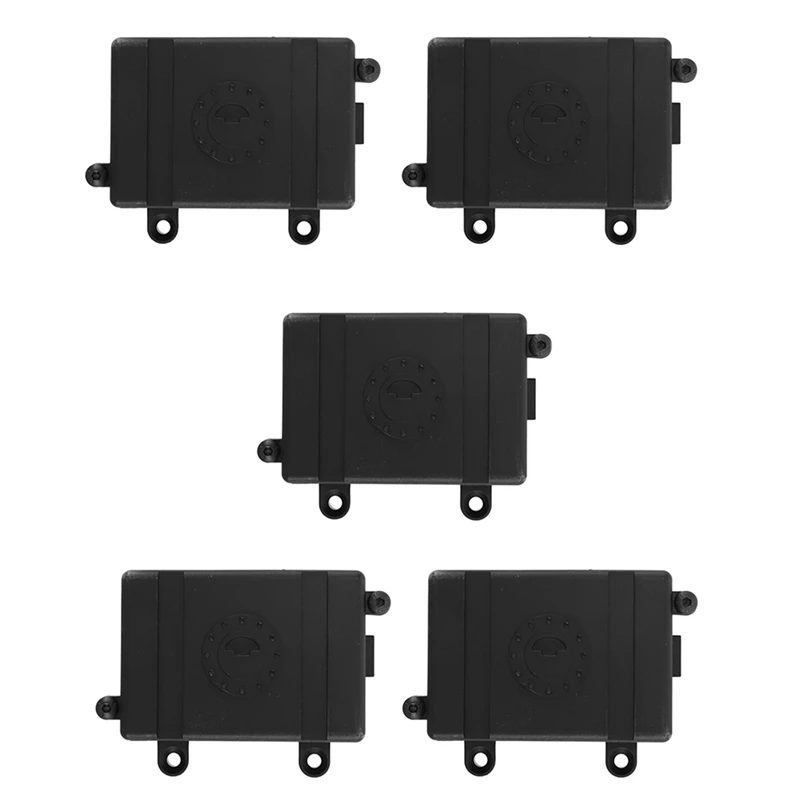 

5X Receiver Box Rc Car Radio Box Decoration Tool Plastic For 1/10 Rc Rock Crawler Car Axial Scx10 Rc4wd D90 D110 D130