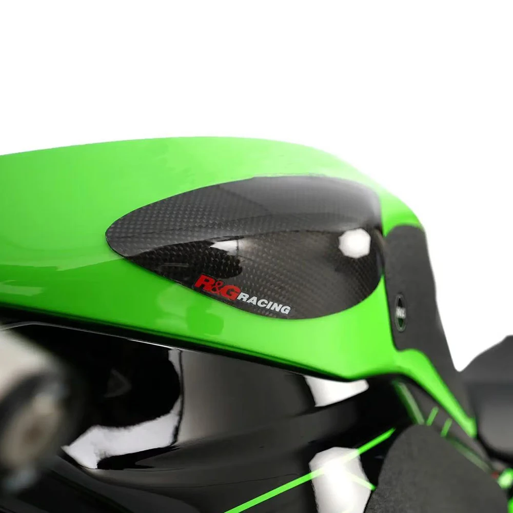 ZX-6R 2024 New Motorcycle carbon fiber fuel tank guard housing decorative slider For Kawasaki ZX6R 2009-2024 & ZX-10R 2008-2010