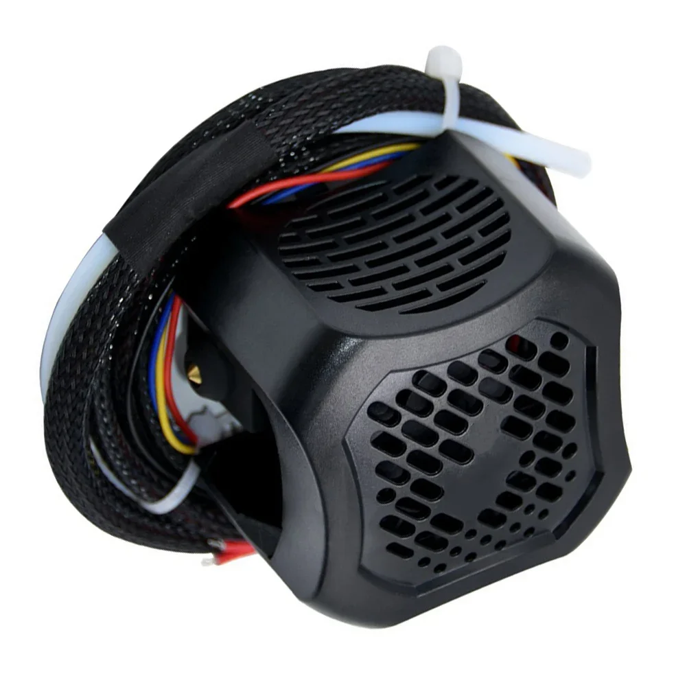 

Комплект Hot End Kit для Ender 3 V2: прочный корпус из ABS+PC композита, двойное охлаждение вентиляторами и интегрированная конструкция.