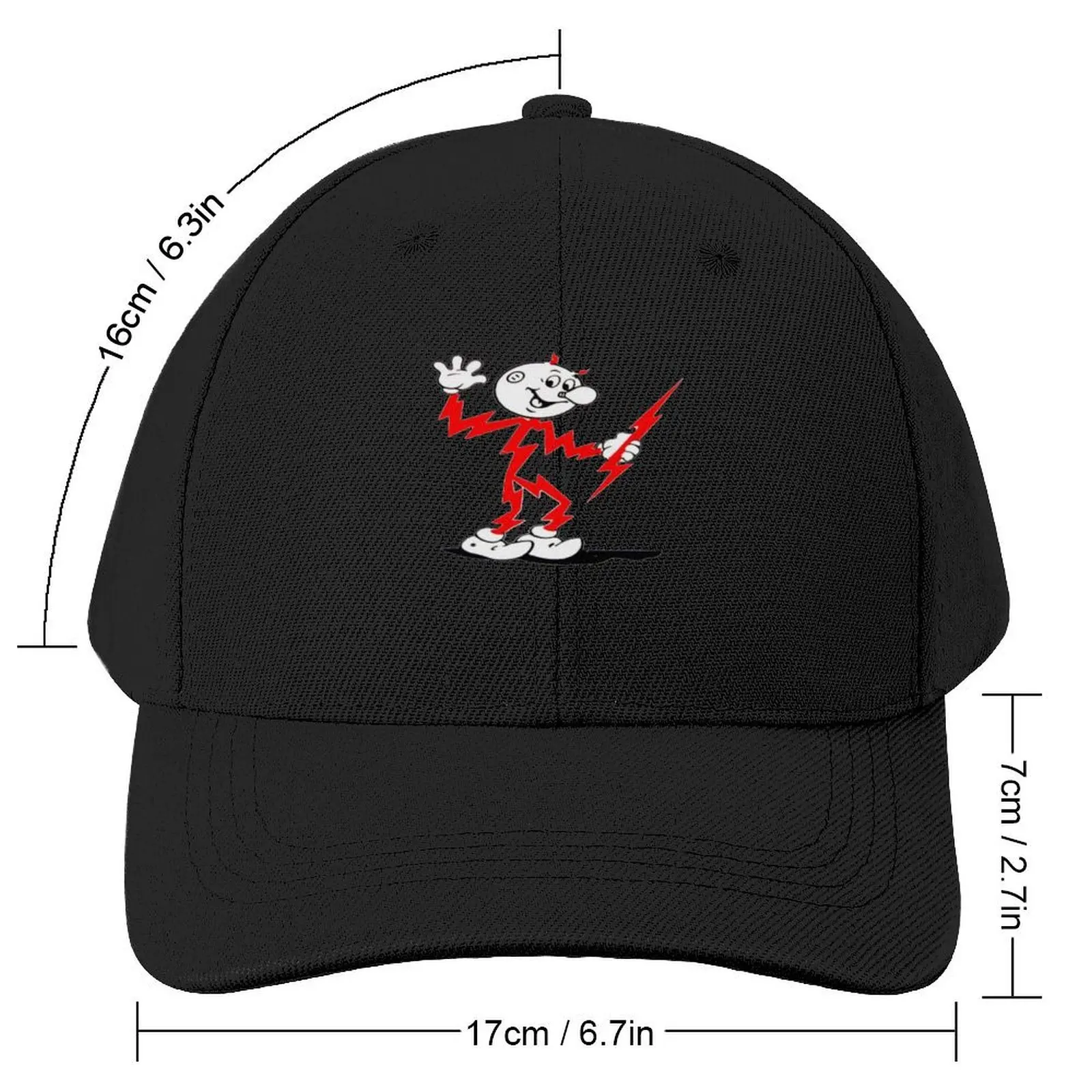 electricity Reddy Kilowatt, Reddy Kilowatt Baseball Cap Golf New In Hat Woman Hats Men's