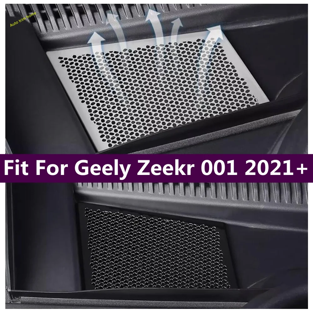 Fit For Geely Zeekr 001 2021 - 2023 Car Accessories Auto Front Hood Dust Cover Filter Proof Cover Protective Trim Intake Port