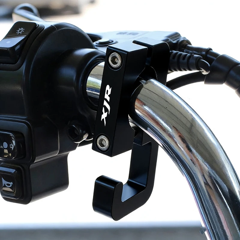 

Motorcycle Accessories CNC Cylinder Helmet Hook Holder Clamp For YAMAHA XJR 1300 XJR1300 XJR1200 XJR 1200 1995-2016
