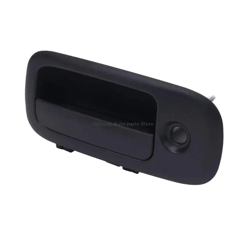 15167640 Direct-Replacement Exterior Door Handle with Black Formed Body, Metal Construction and Bolt-Positioned Mounting for