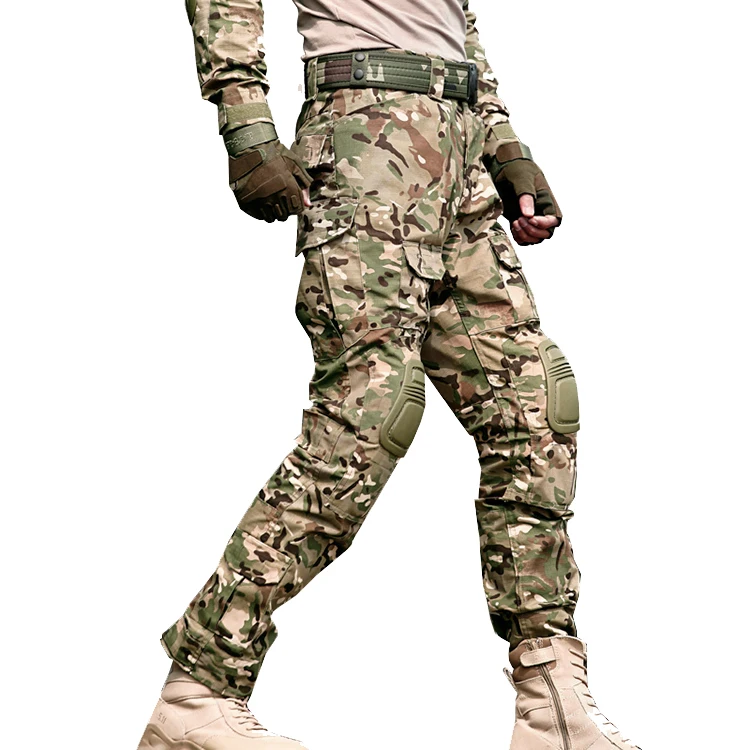 

Outdoor Tactical Army Pants Military Wear-Resistant Breathable Working Trousers Jogging Hiking Fishing Camouflage Clothes