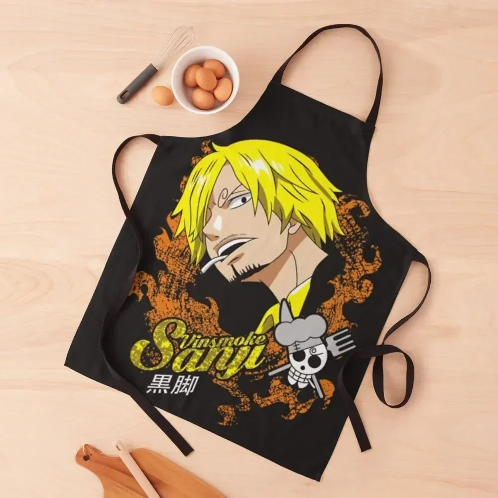 Sanji Vinsmoke Apron Kitchen Kawaii Accessories Kitchen And Household Goods Kitchen Items Apron