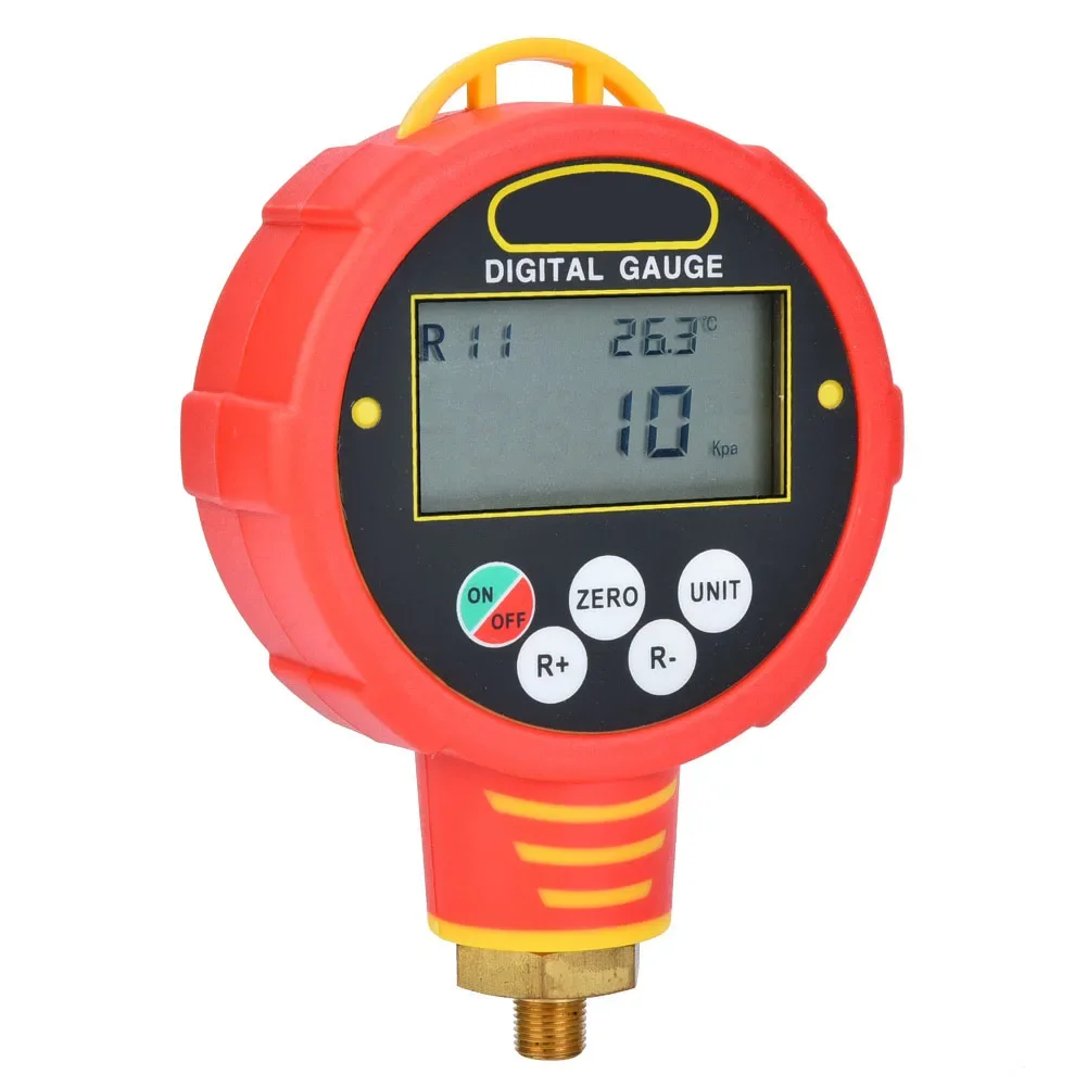 Wk-688l Pressure Vacuum Meter Measuring Portable Regulating Digital Display Refrigeration Air Conditioning Home Manifold Gauge