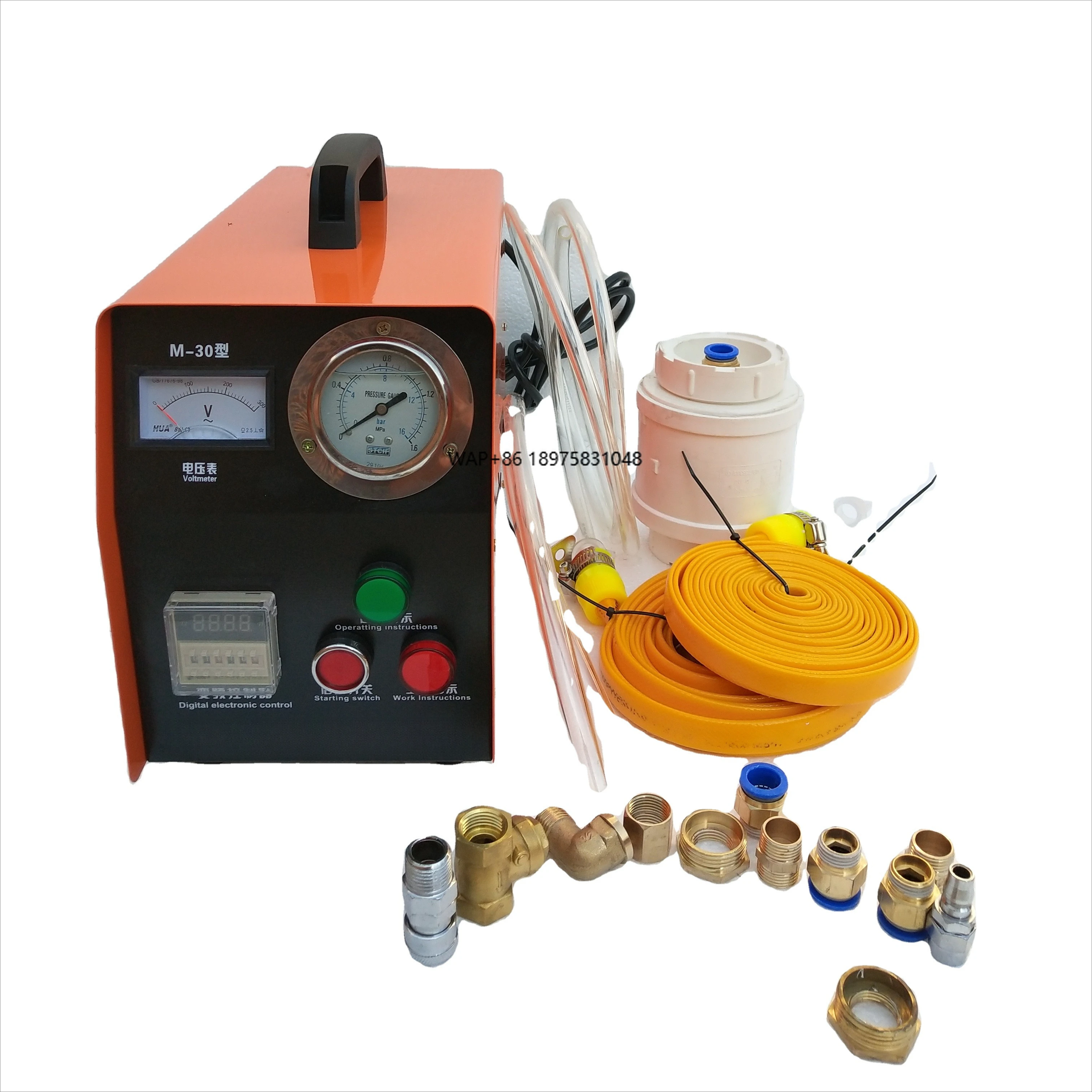 

Floor Heating Pipeline Dredging Equipment Water Pipe Inner Wall Scale Cleaning Machine