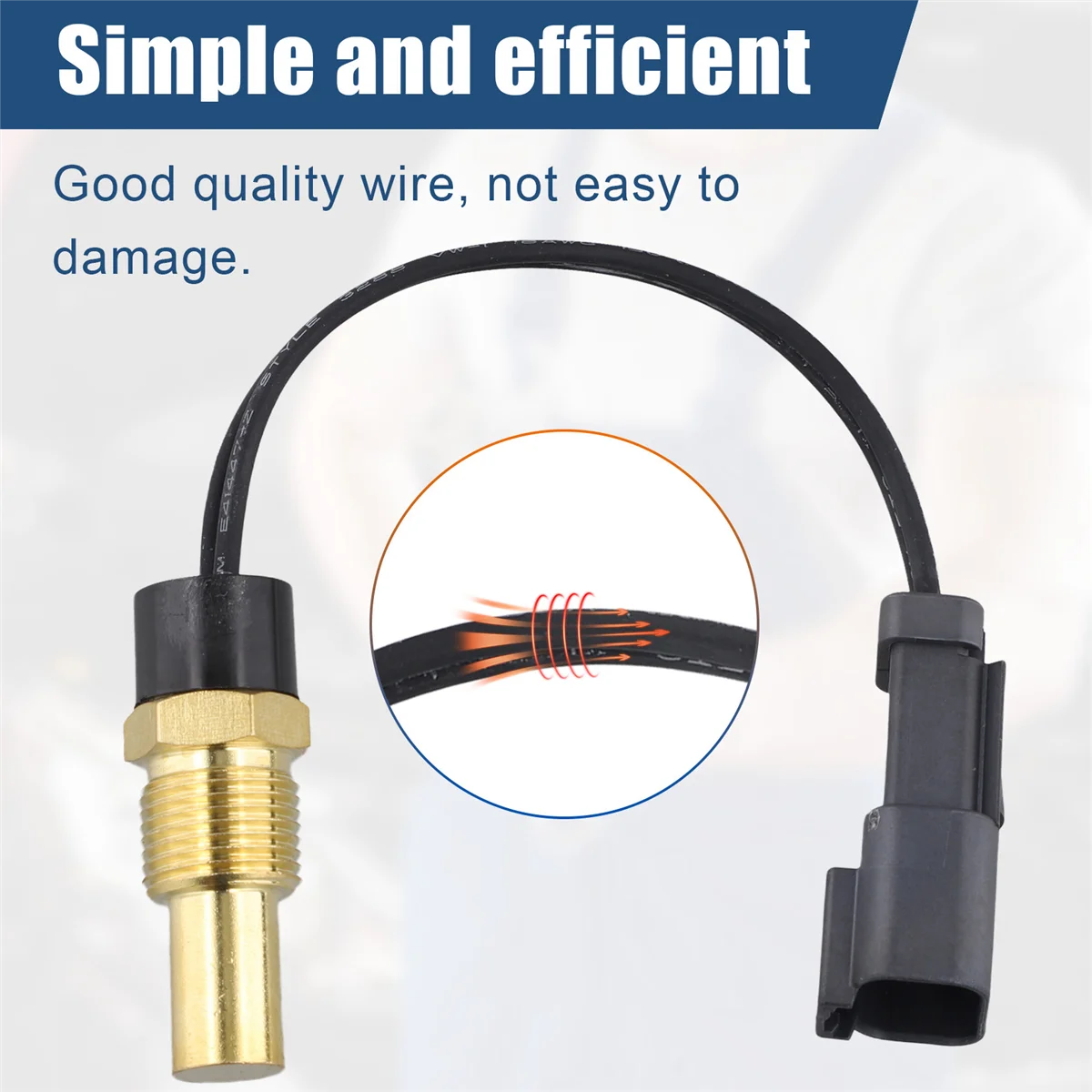 

N32R_Temperature Switch Sensor 203-3220 3E-6425 for Caterpillar CAT D7R D8R D8GC D9R 545 65E 85E 75E 95E 583R 587R 572R 980G