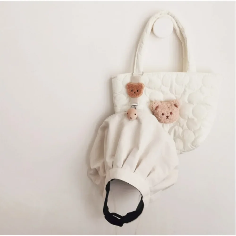 1PC Little bear hat clip, summer travel, sun hat, sun hat, hanging clip, hanging bag, connecting clip