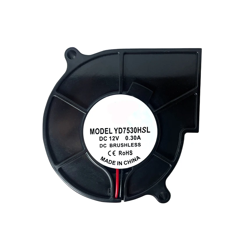 DC6015 Centrifugal Turbine Cooling Fan DC 5V 12V 24V Blower Oil Bearing Cooler Power Interface 2.54 Terminal B6