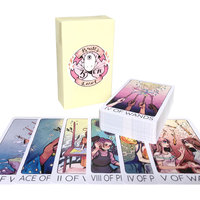 Hot sales Third Eye Tarot Oracle Tarot Card Fate Divination Prophecy Card Family Party Game Tarot Toy 78 Card Deck PDF Guide