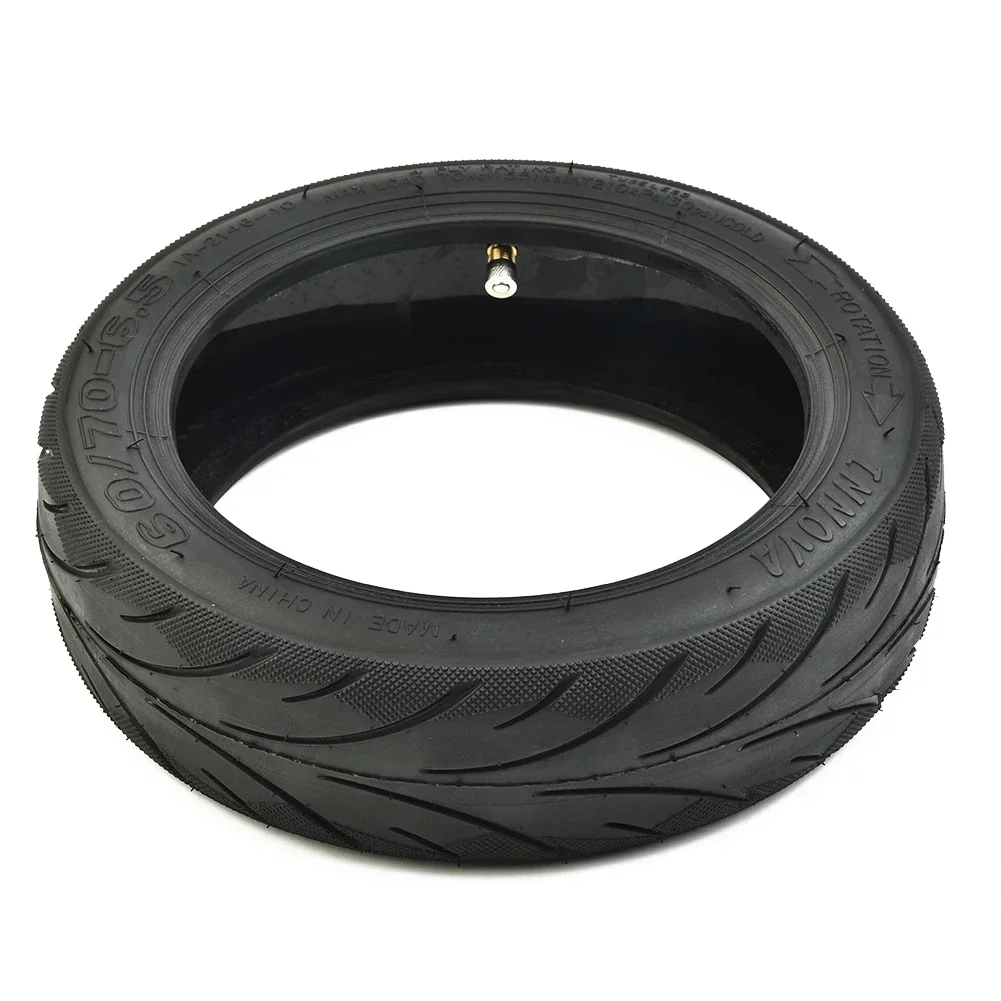 Electric Scooter Front / Rear Tires For Ninebot Max G30 60/70-6.5 Black Vacuum Tire Rubber Tyre Scooter Parts Cycling Accessory