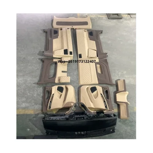 Peças de ajuste de carro, acessórios interiores, kit de atualização com console de controle, porta lateral de parede para vito vclass w447