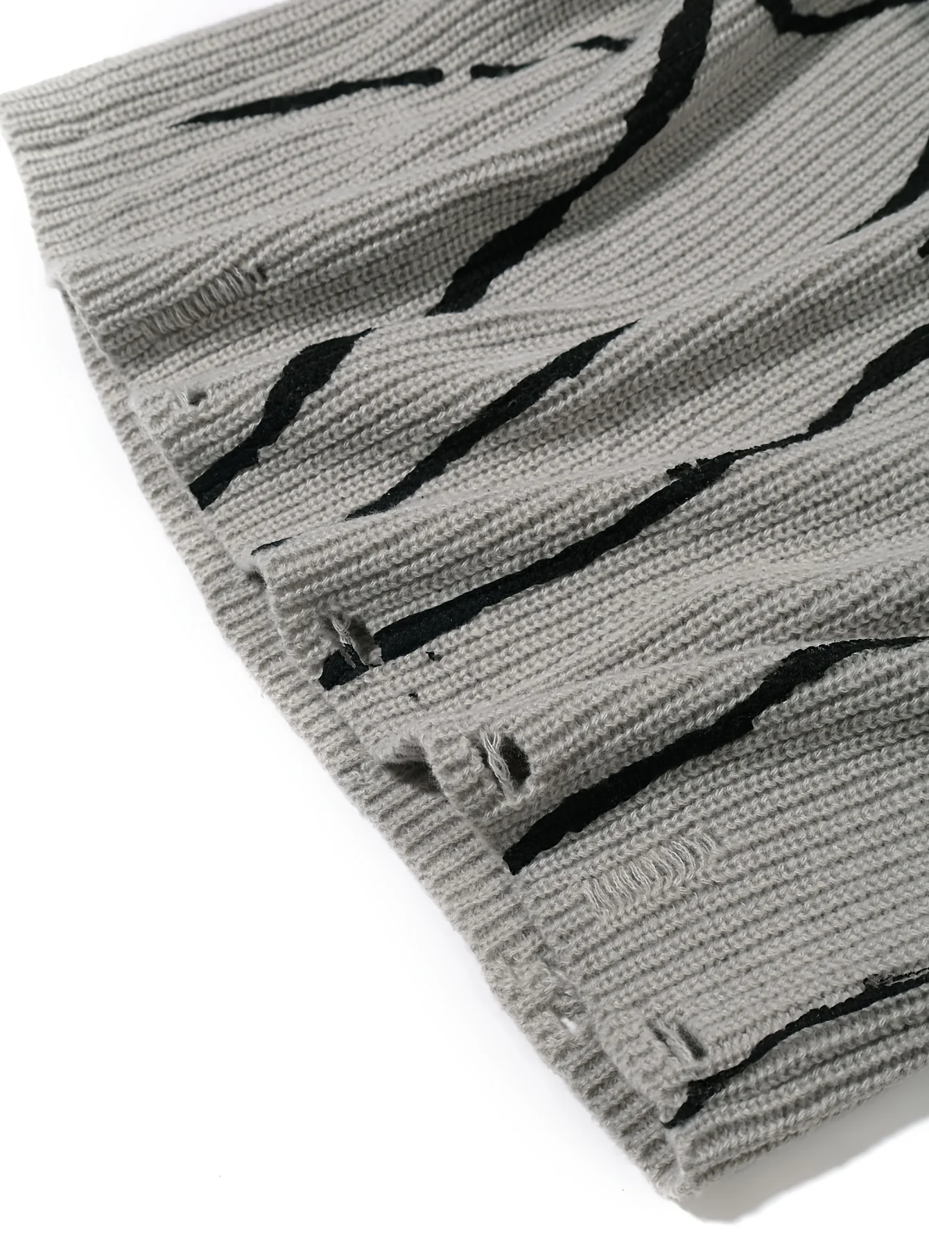 LVLAEA мужской вязаный пуловер с длинными рукавами и круглым вырезом, жаккардовая уличная одежда на осень-зиму, стиль Y2K