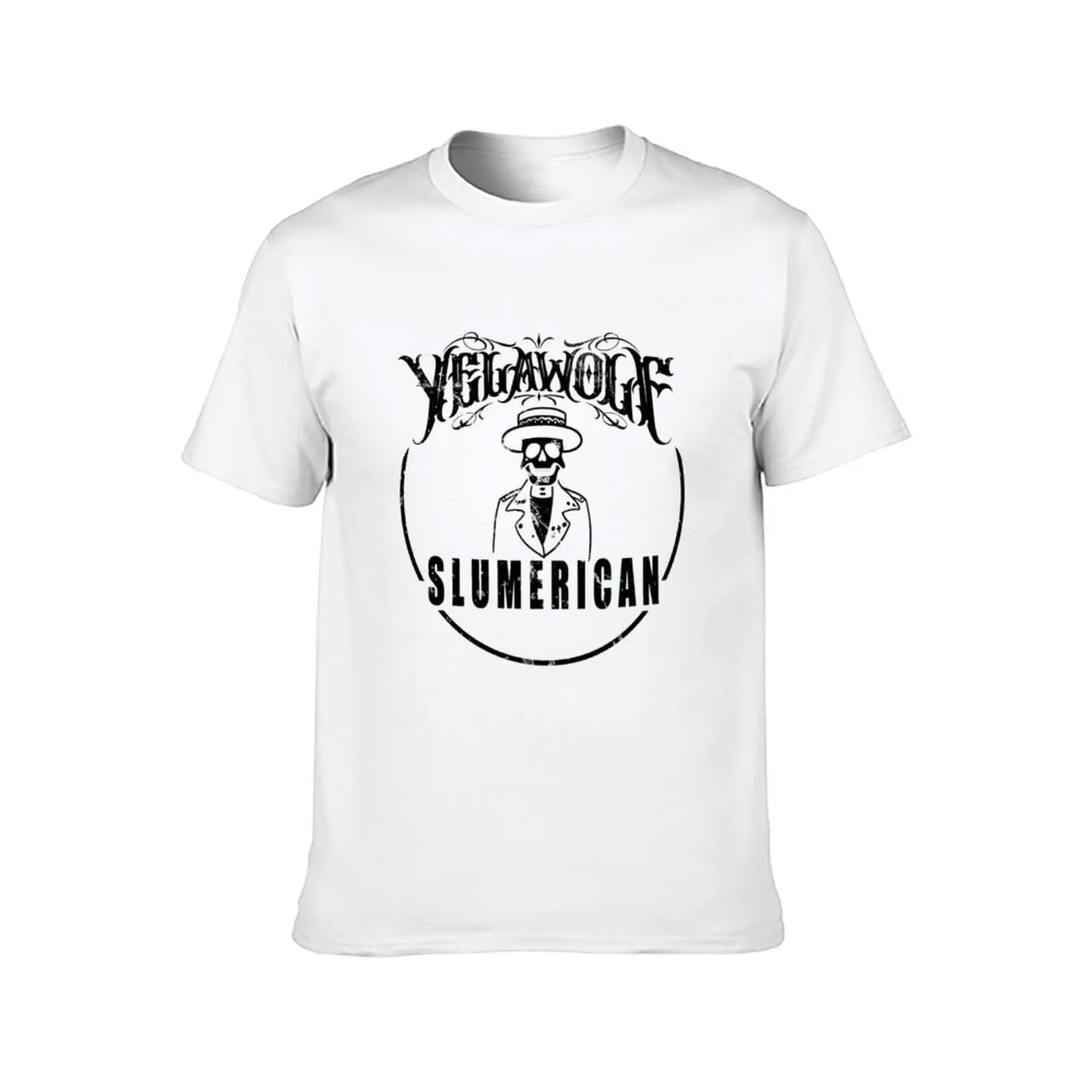 تي Yelawolf Pack قميص قطني تي شيرت باند جودة الموسيقى قمصان عالية تي شيرت قطن