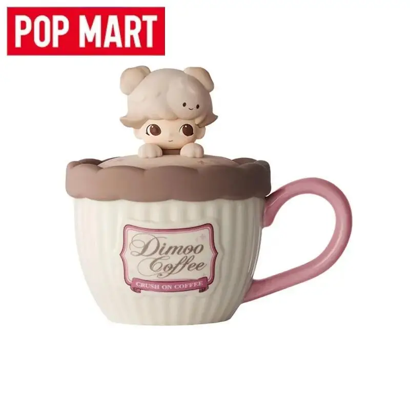 البوب مارت ديمو سحق على القهوة سلسلة فنجان القهوة العصرية صندوق أعمى لعبة لطيف أنيمي القدح المألوف تأثيث المنزل الطرفية هدية