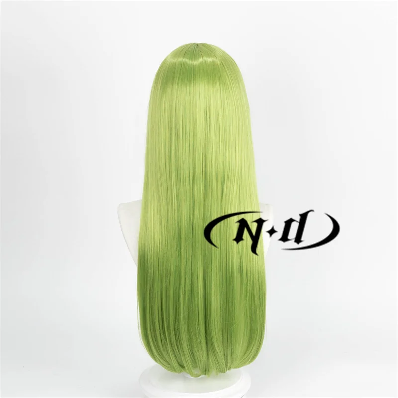 ND Enkidu Cosplay Wig Anime Fate/strange Fake Cosplay Long Green Hair for Comic-Con Theme Party Kanekalon Synthetic Hair