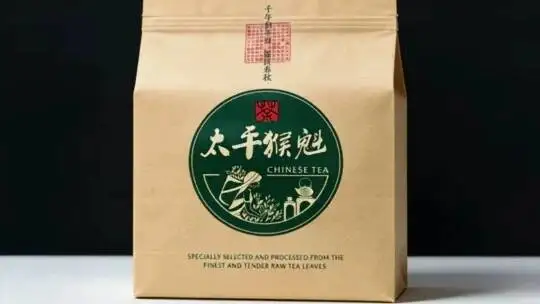 High Quality 250G Longjing Zipper Taiping Houkui Long Jing Seal Jin Jun Mei Yunwu Mao Jian Green Tea Packing Bag