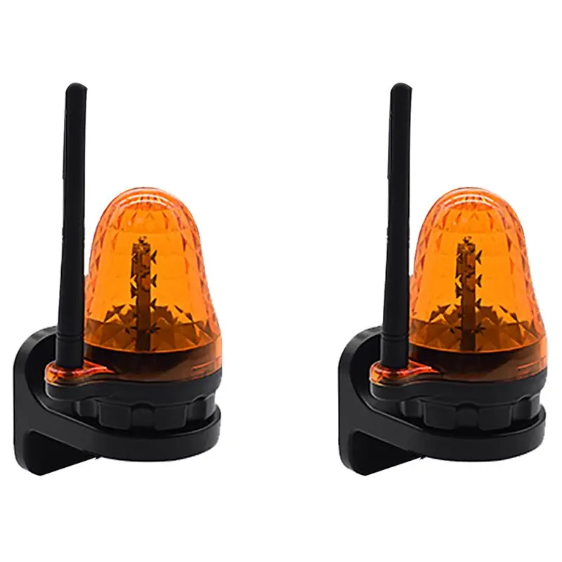 FULL-2X Universal 12V-265V LED Signal Alarm Light Strobe Flashing Light Wall Mount Emergency Warning Lamp For Gate Opener