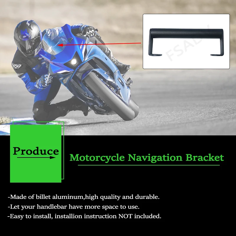 For Yamaha YZF-R7 YZF R7 YZFR7 2022 2023 Navigation Bracket Motorcycle Accessories GPS Mount Mobile Phone Bracket Holder Parts