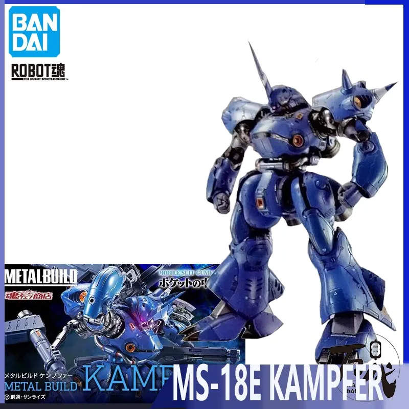 

BANDAI METAL BUILD Mobile Suit Gundam 0080 MS-18E KÄMPFER Original Anime Figure Model Toys Action Collection