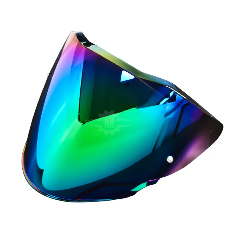 Suitable for OF618 Helmet Lens Electroplating Universal Color-changing Film Anti-fog Sticker Motorcycle Accessories