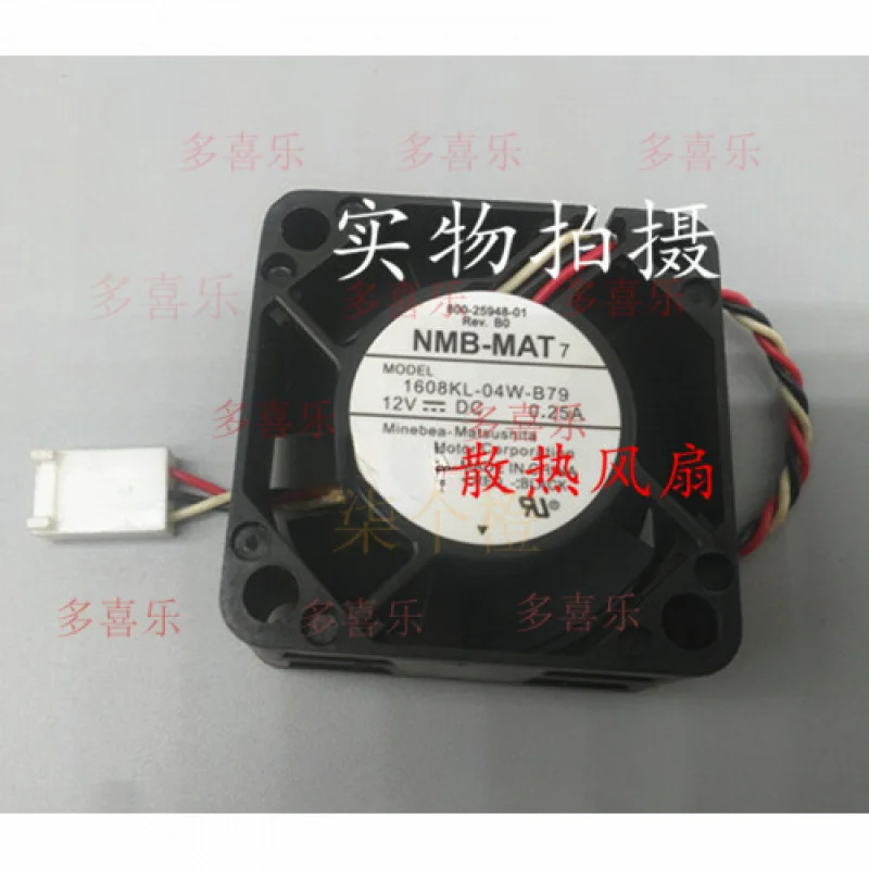 EE   1pcs  For Cisco2811 Router Fan 4CM 4020 12V 0.25A NMB 1608KL-04W-B79 3pin