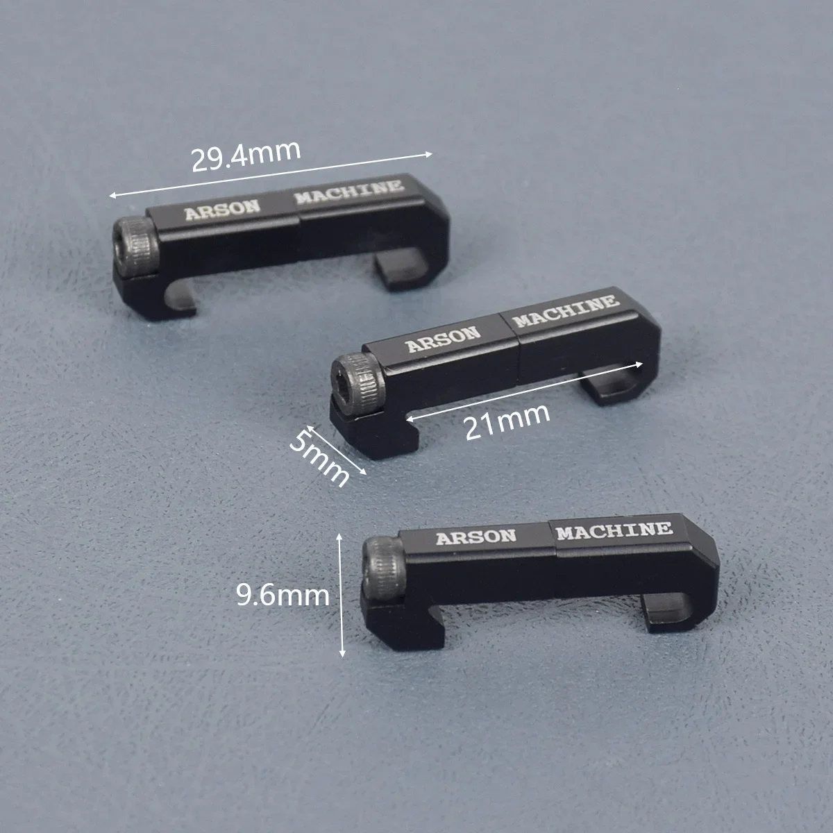 New Aluminum 3 PCS M-LOK Switch Cable Clip Wire Guide System For M300 M600 PEQ Weapons Light Cable Management Picatinny Rail