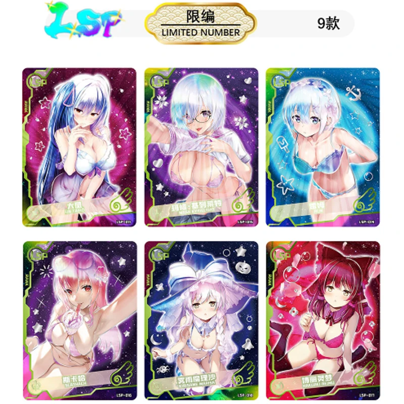 NEW Goddess Story Collection Cards Booster Box Girls Party Ultra Rare Hidden Swimsuit Series SEXR PSR Card Playing Game Toy Gift