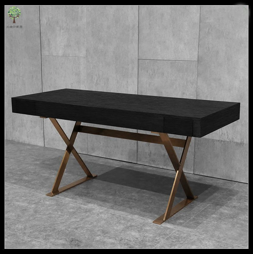 

Nordic desk simple modern Chinese fashion solid wood desk