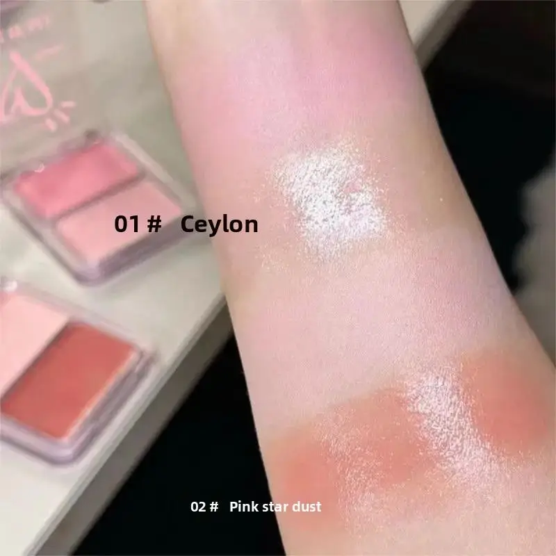 Crema de colorete ligero con agua, tinte para mejillas resistente al agua de larga duración, maquillaje de contorno facial, Color de té de la leche hidratante